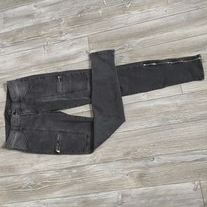 J Brand Kassidy Grey Cascade Jegging Size 26